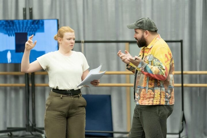 Sarah Snook and Kip Williams